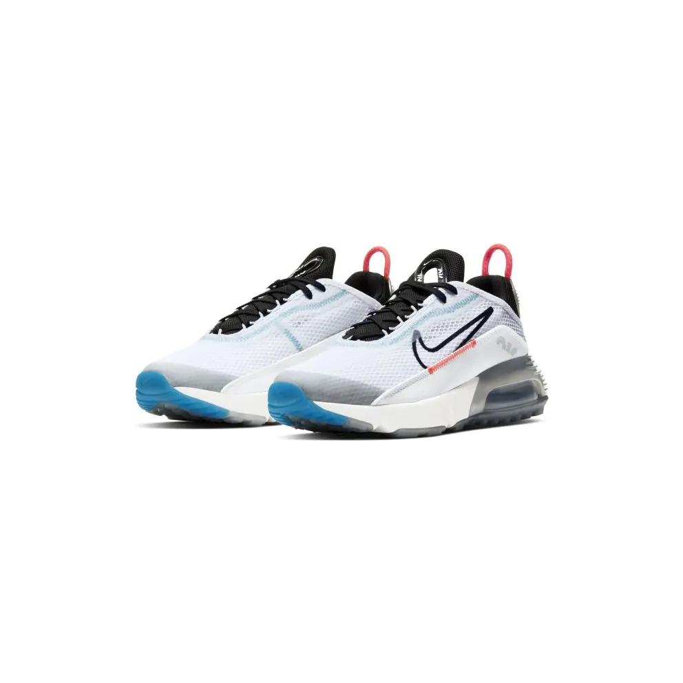 Nike Air Max 2090 Pure Platinum (GS) White/Pure Platinum-Bright Crimson-Black (CJ4066-100)