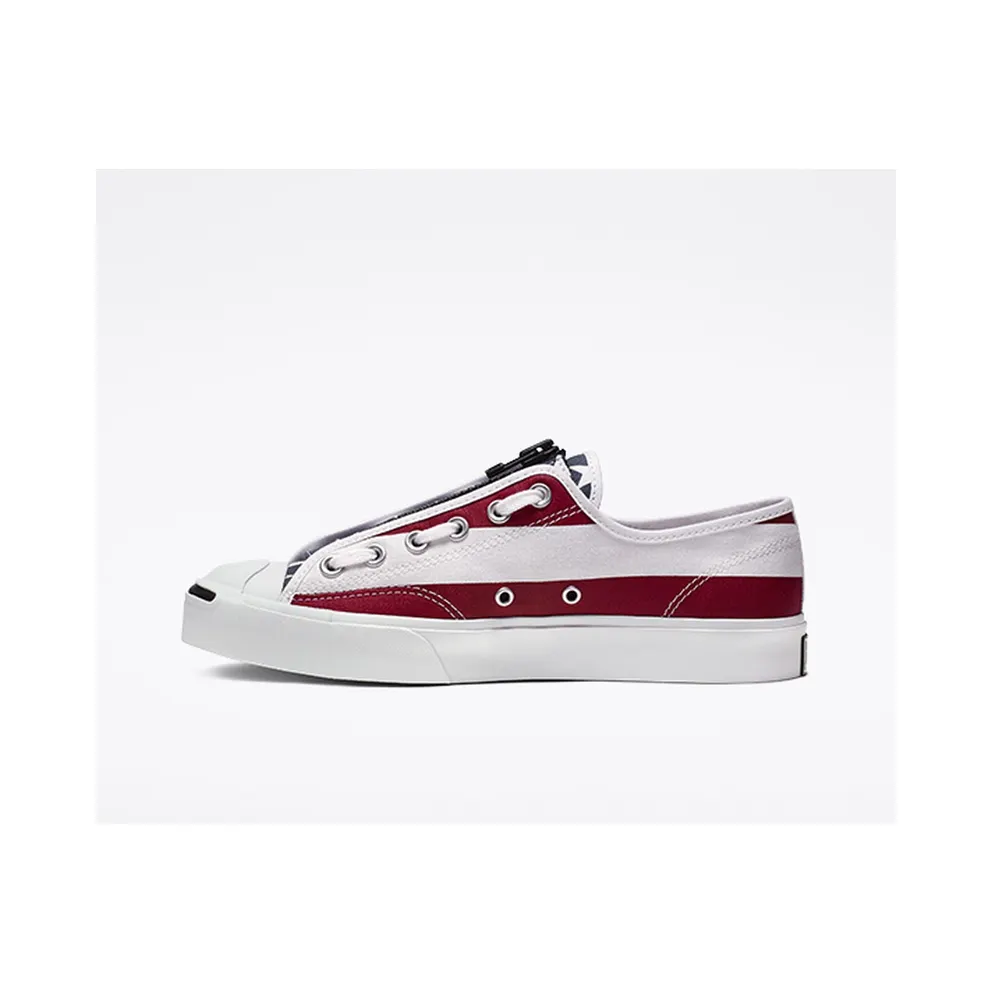 Converse Jack Purcell Zip Ox TakahiroMiyashita TheSoloist White Red White/Garnet-Mood Indigo (164836C)