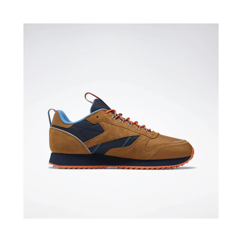 Reebok Classic Leather Ripple Trail Brown Wild Brown/Collegiate Navy-Cyan (Other Brands Other)