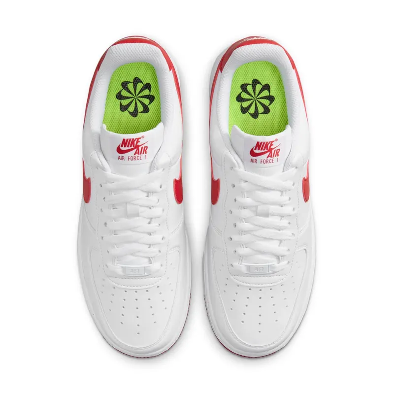 Nike Air Force 1 ’07 Next Nature “White Gym Red” (DV3808-105)