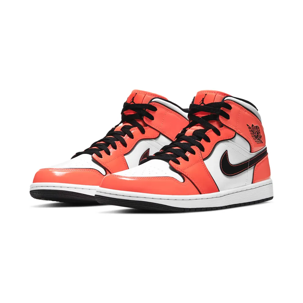 Jordan 1 Mid SE Turf Orange Turf Orange/Black/White (DD6834-802)