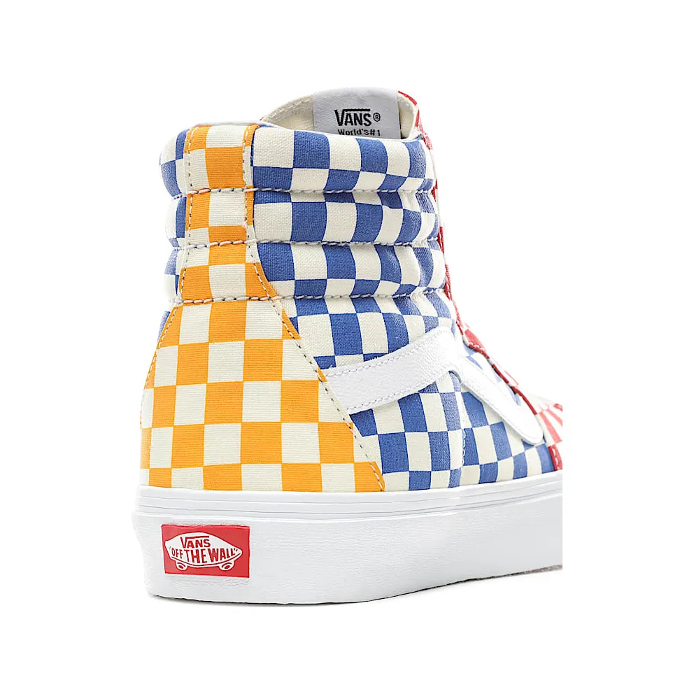 Vans Sk8-Hi Checkerboard Multi Multi/True White (VN0A38GEVLV)