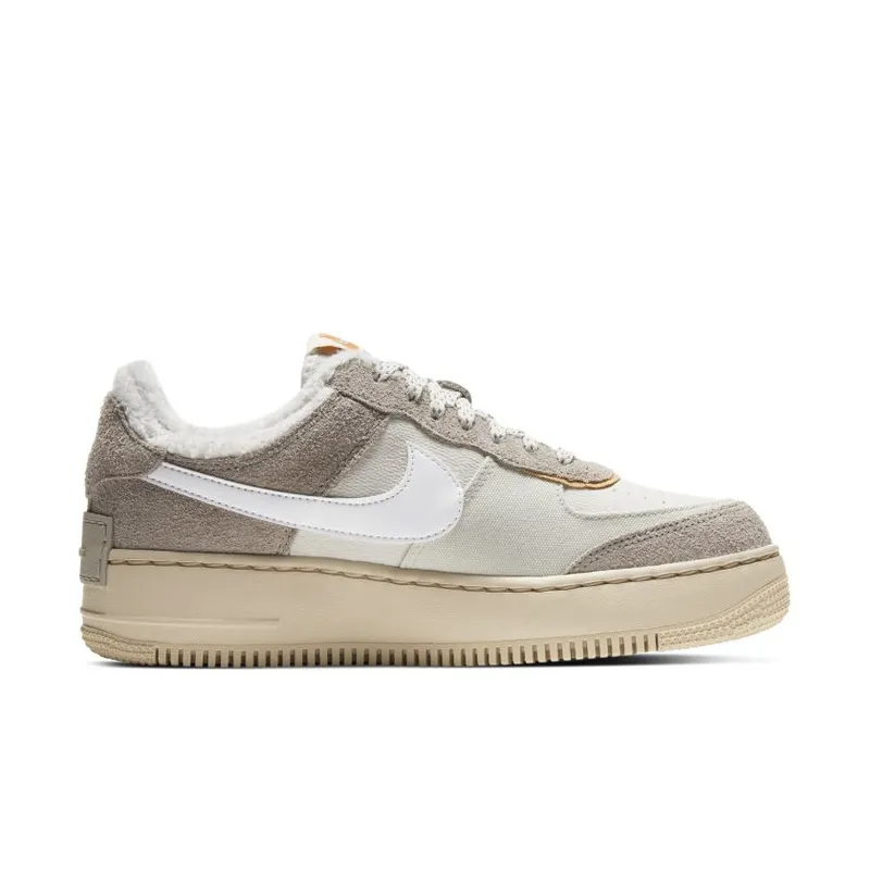 Nike Air Force 1 Shadow Wild (W) Enigma Stone/White-Oatmeal-Light Bone (DC5270-016)