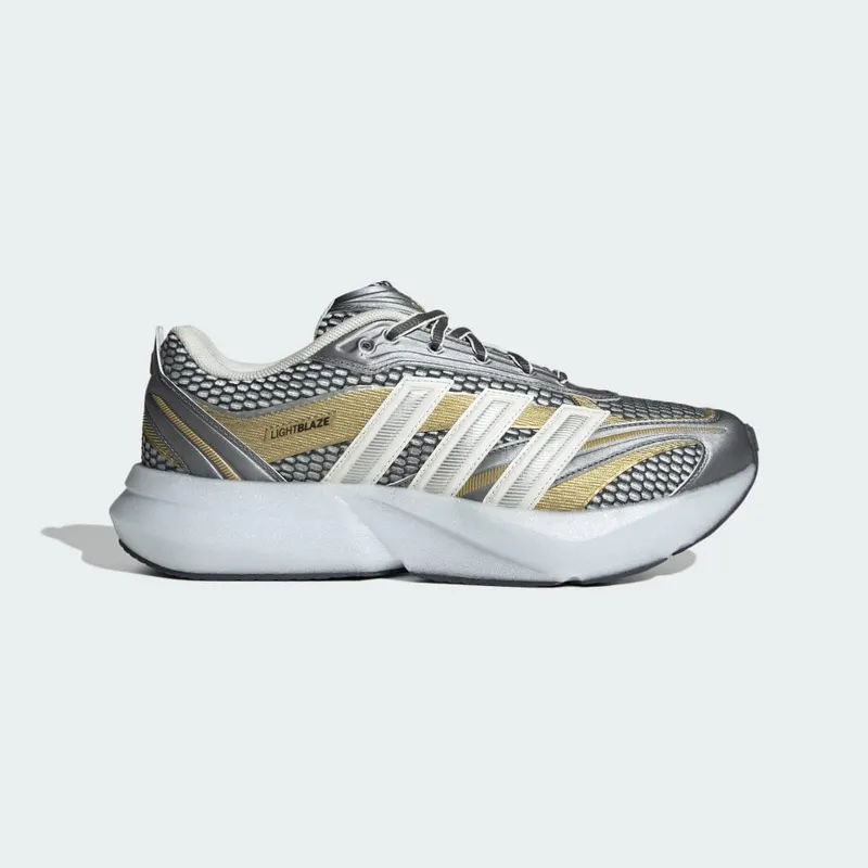 Adidas Lightblaze Glow Core White / Silver Metallic / Matte Gold (JP6324)