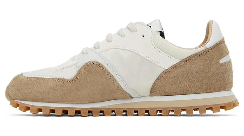 Spalwart Taupe & White Marathon Trail Low (WBHS) Sneakers (97037757010) (3)