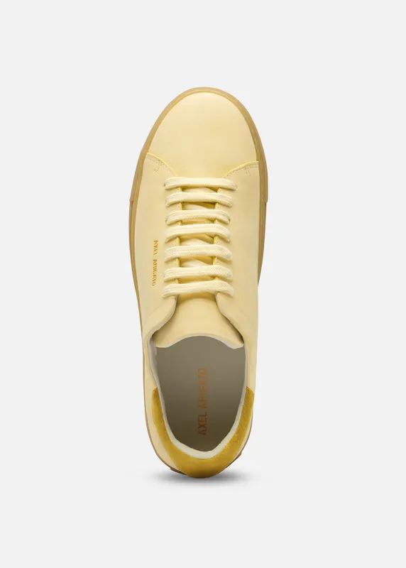 Axel Arigato Clean 90 Sneaker “Light Yellow,Yellow” (F4625001)