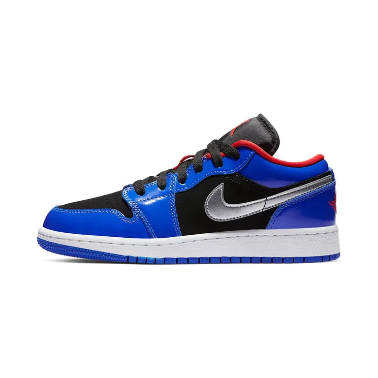 Air Jordan 1 Retro Low ‘Top 3’ “Hyper Royal / Black / University Red / Metallic Silver” (553560-406)