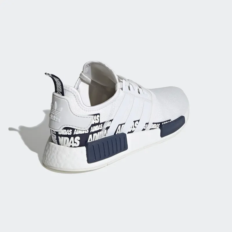 adidas NMD R1 Label Pack Crystal White Crystal White/Crystal White/Collegiate Navy (FX6795)
