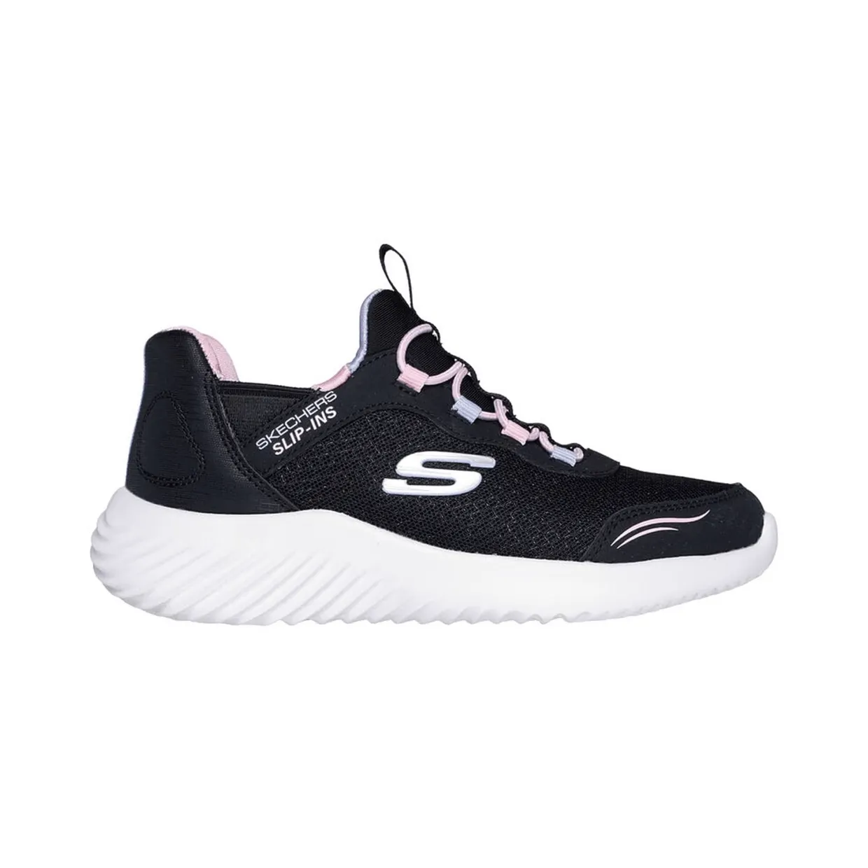 skechers-bounder 303585L-BLK