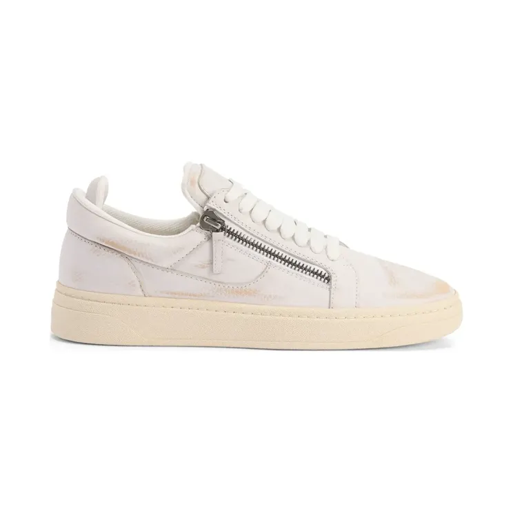 Giuseppe Zanotti GZ94 mit doppeltem Reißverschluss “White” (RM50022002)
