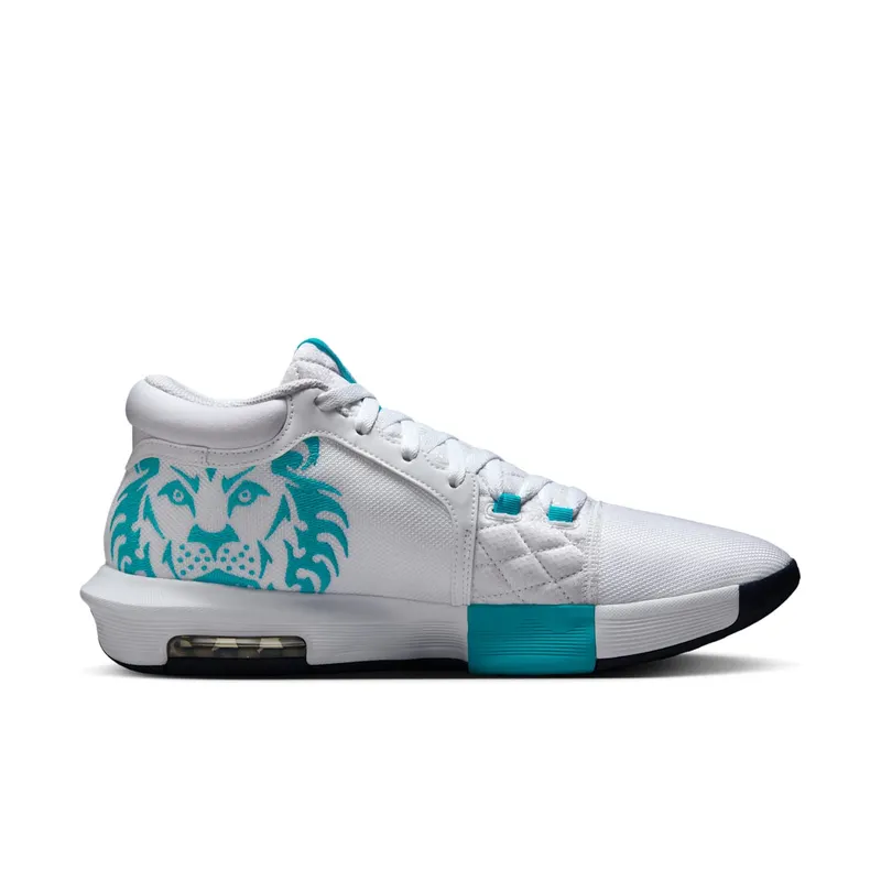 Nike LeBron Witness 8 White Dusty Cactus Obsidian (HQ2139-101)