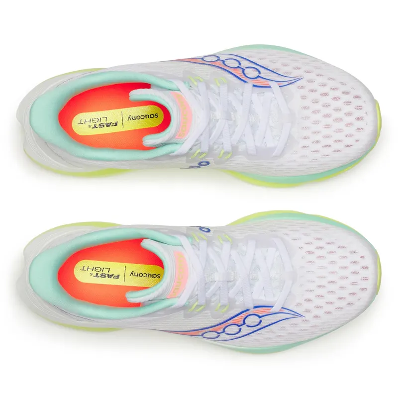 SAUCONY Kinvara 16 “White / Tart” (S101473-1009)
