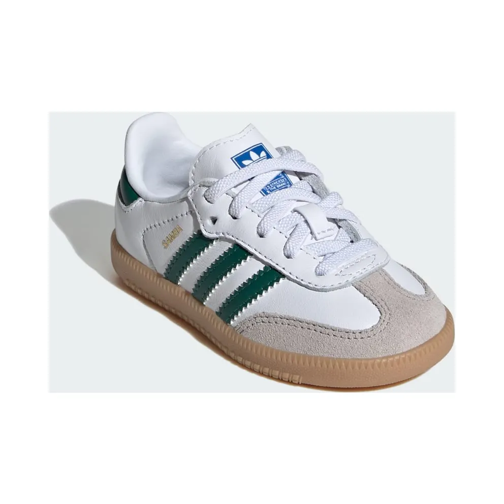 adidas Samba OG Kids Cloud White / Collegiate Green / Gum (IE1337)