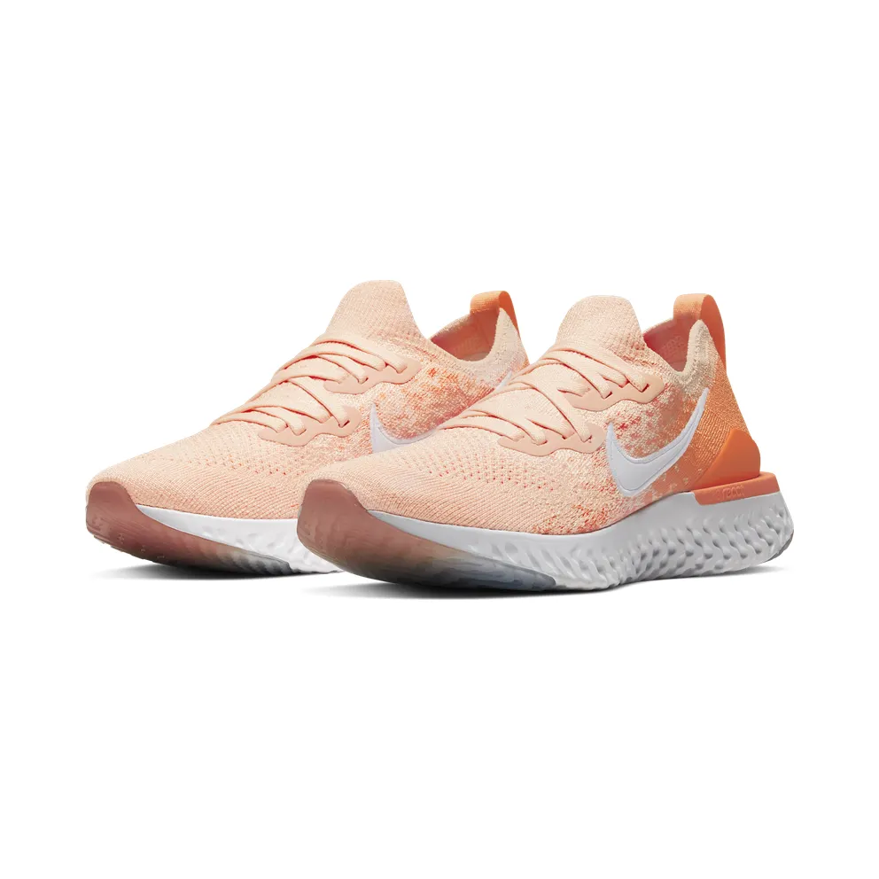 Nike Epic React Flyknit 2 “Sunset Tint / Orange Pulse / White” (BQ8927-602)