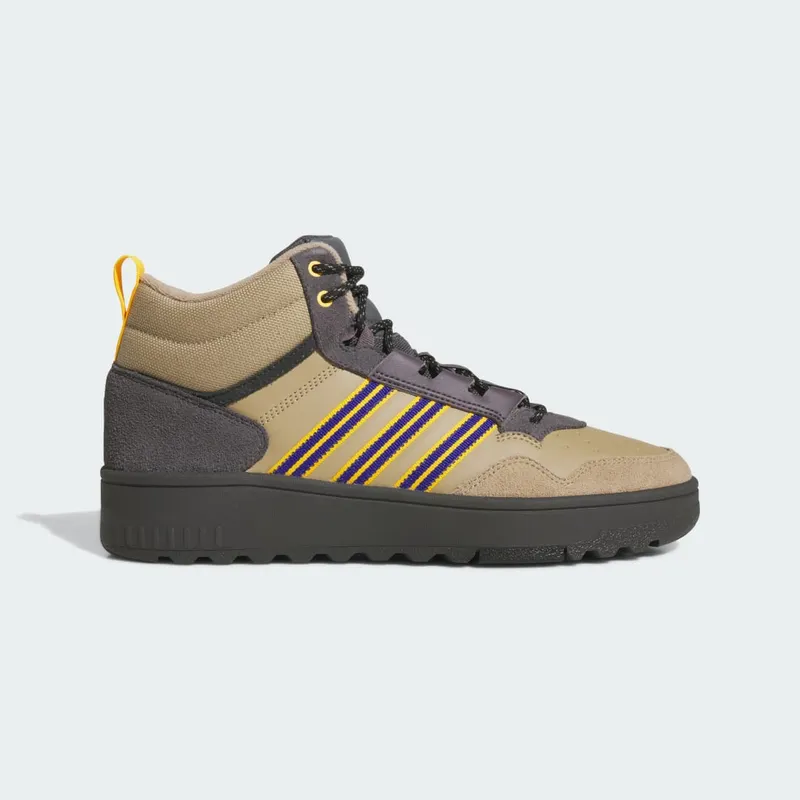 Adidas Hoops 4.0 Halfhoge Brown / Semi Lucid Blue / Grey Strata (JR6704)