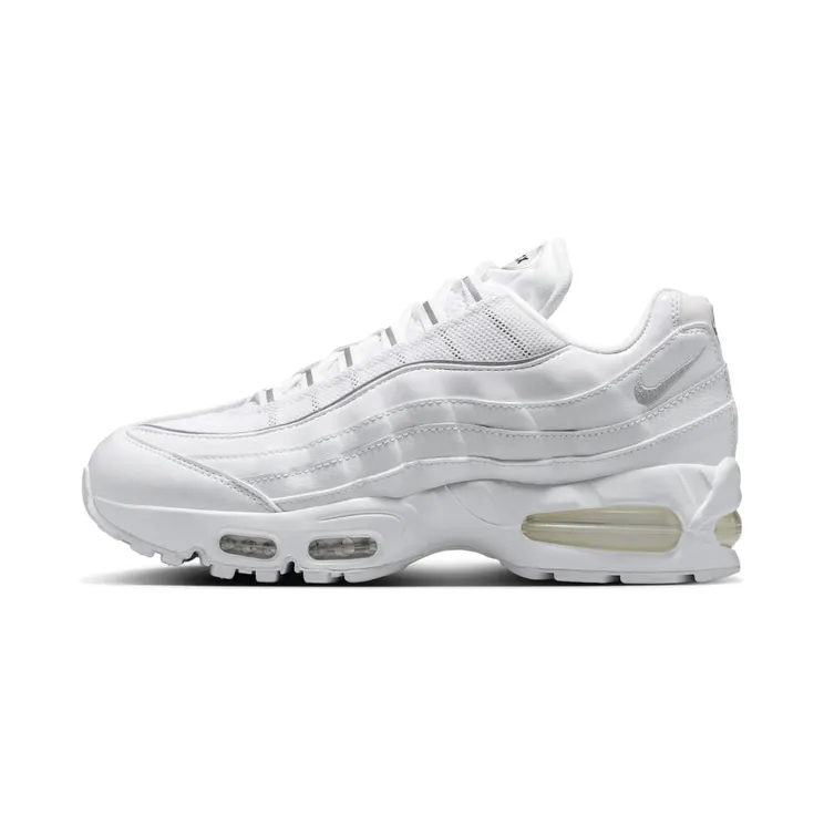 Nike Air Max 95 White Patent “White / Black / Reflect Silver / Metallic Silver” (IB6397-100)