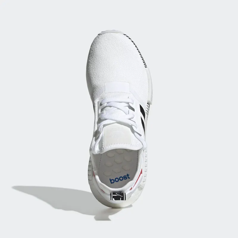 adidas NMD R1 Japan White (2019) Off White/Core Black/Lush Blue (EF0753)