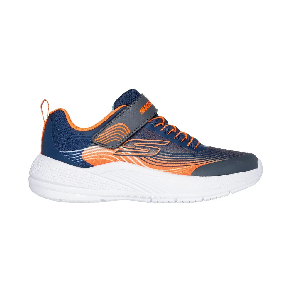Skechers Microspec Advance Sneaker Marine/Orange
