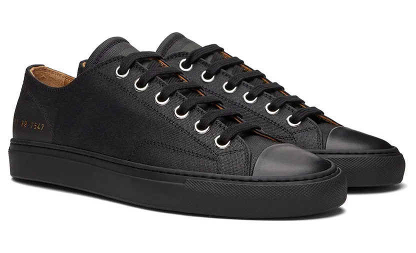 Common Projects White Tournament Low Sneakers (ARTICLE 5211) (4)