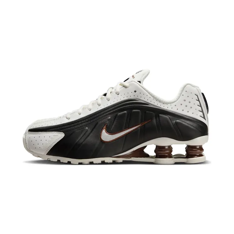 Nike Shox R4 “Sail / Black / Fauna Brown” (AR3565-104)