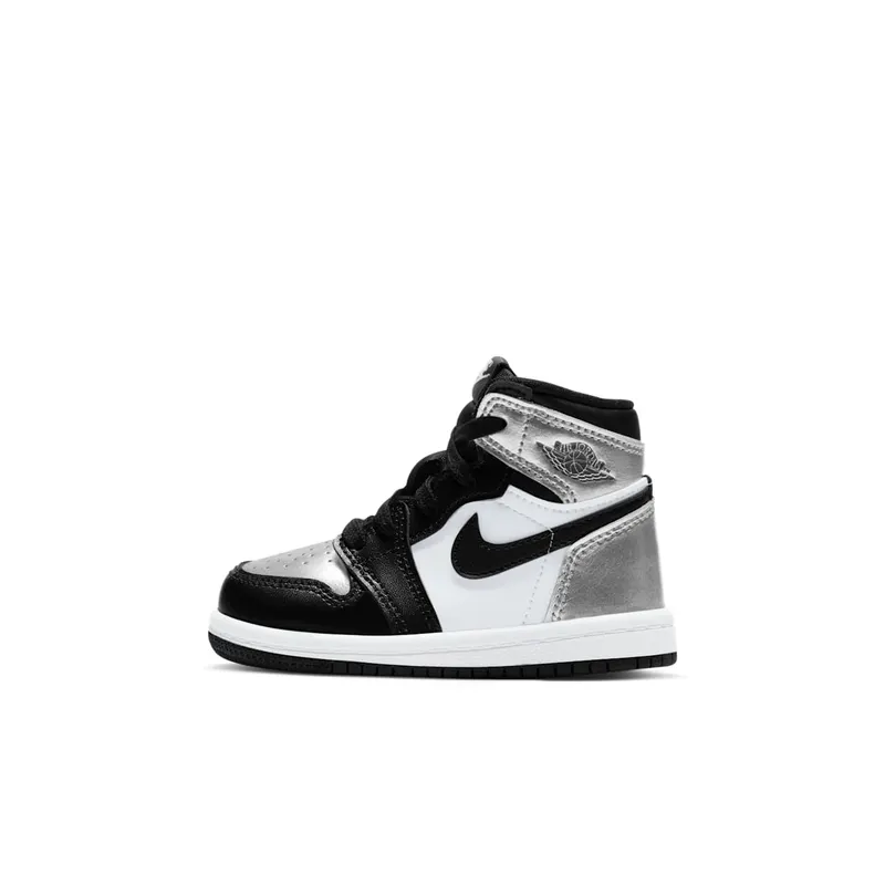 Jordan 1 Retro High Silver Toe (TD) – “Black / Metallic Silver White Black” (CU0450-001)