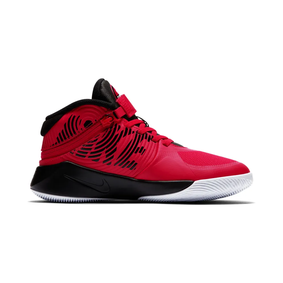 Nike Team Hustle D 9 FlyEase “University Red / Black” (BV2952-600)