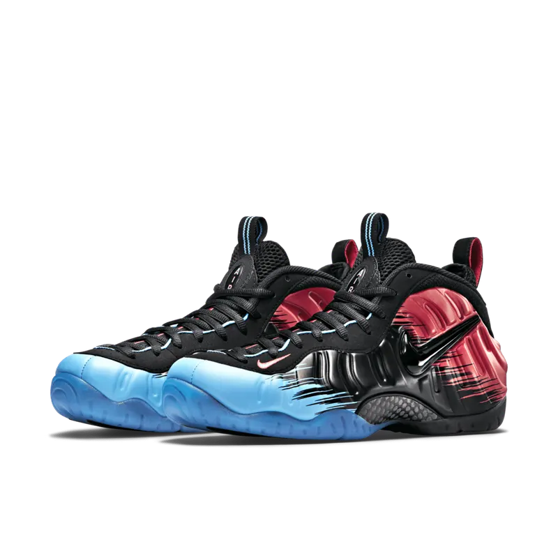 Nike Air Foamposite Pro Spiderman Vivid Blue/Black-Light Crimson (616750-400)