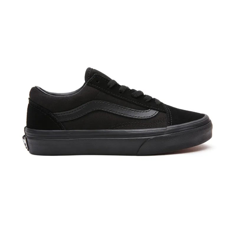 Vans Old Skool Black (PS) Black/Black (VN000W9TENR)