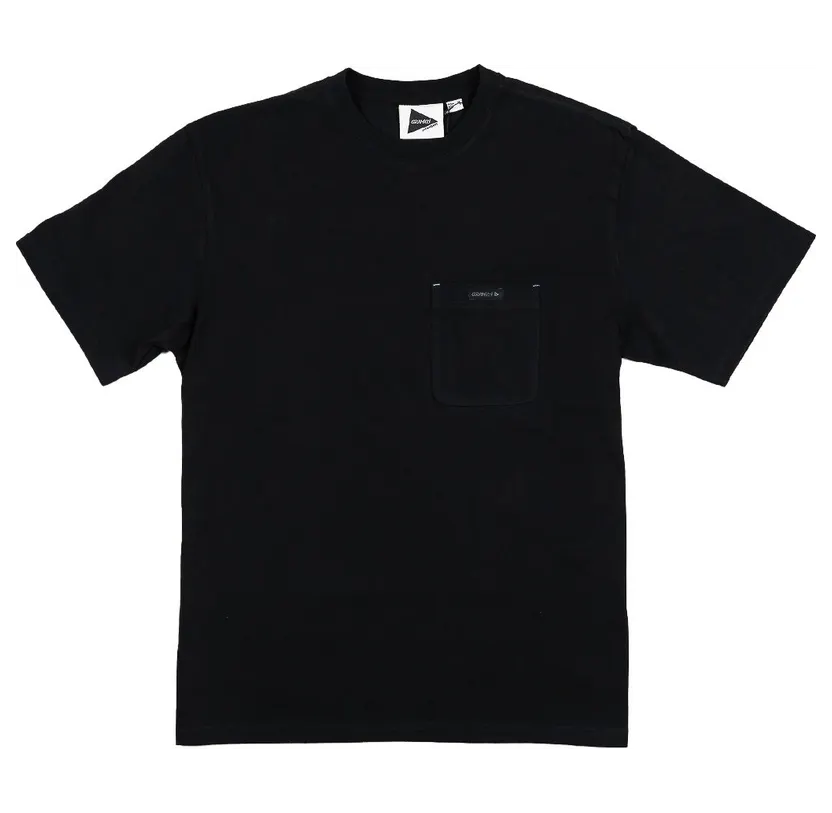 Gramicci – x And Wander Backprint Shirt – T-Shirt-kurzarm (GUT4-S3007-BLACK)
