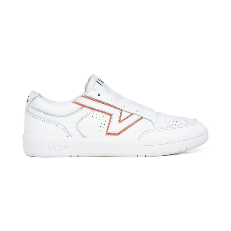VANS Leather Lowland Cc Schoenen (Wit)