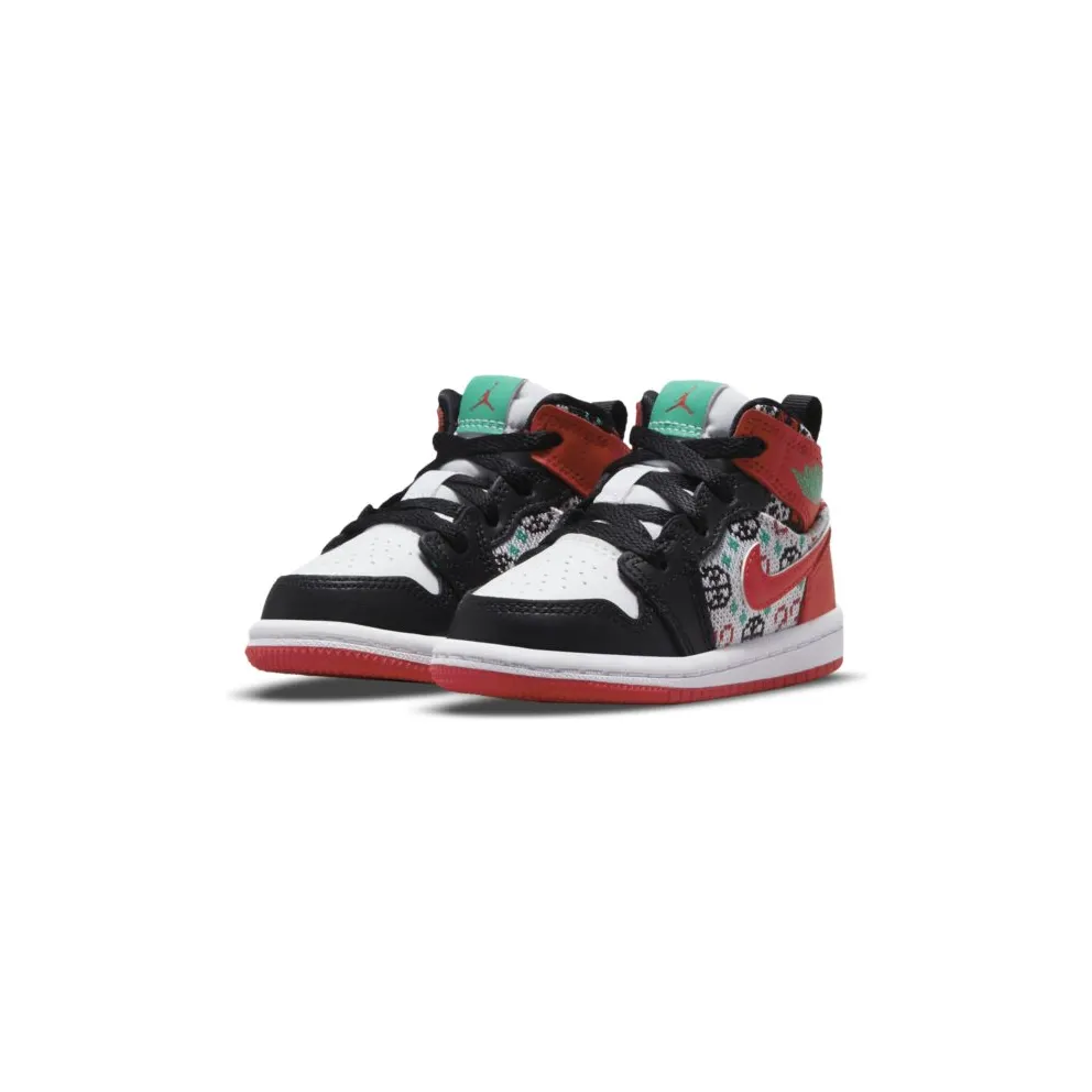 Jordan 1 Mid SE Ugly Christmas Sweater (TD) (DM1209-150)