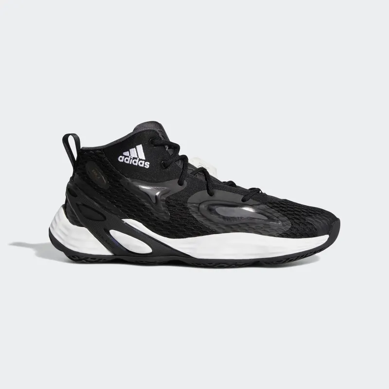 adidas Exhibit A Mid Core Black / Silver Metallic / Team Dark Grey (H67747)