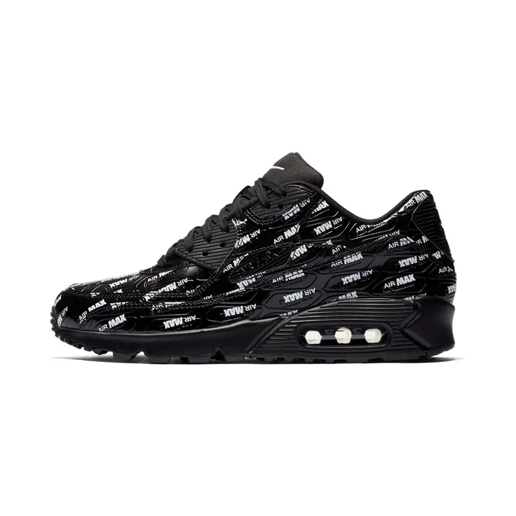 Nike Air Max 90 All-Over Print “Black / White” (700155-015)