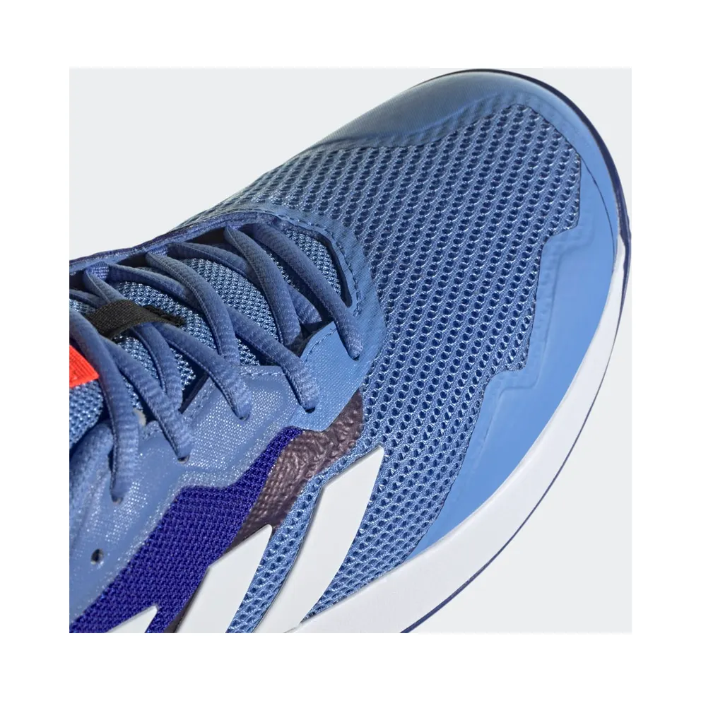 adidas CourtJam Control Clay Tennis Shoes Blue Fusion / Cloud White / Lucid Blue (HQ8470)