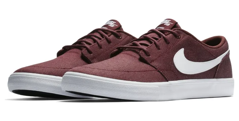 Nike Sb Portmore Ii Slr Cvs P Dark Team Red/White-Black
