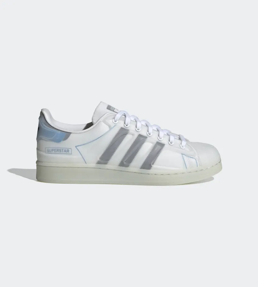 adidas Superstar Futureshell Cloud White / Core Black / Bright Blue (FX5551)