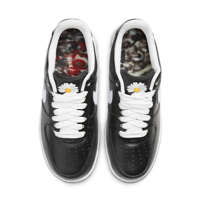 Nike x PEACEMINUSONE Air Force AF 1 ‘Para-noise’ G-Dragon Black White (2019) (AQ3692-001)
