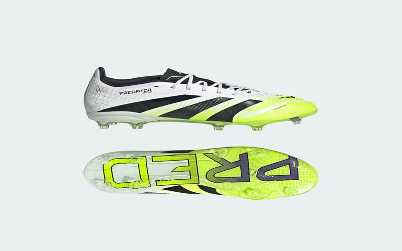 adidas Predator Elite FG Cloud White Core Black Lucid Lemon (JI1179)