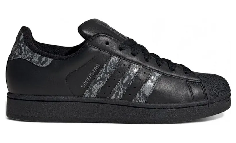 adidas Superstar II Black Snakeskin Reflective (JP6058)