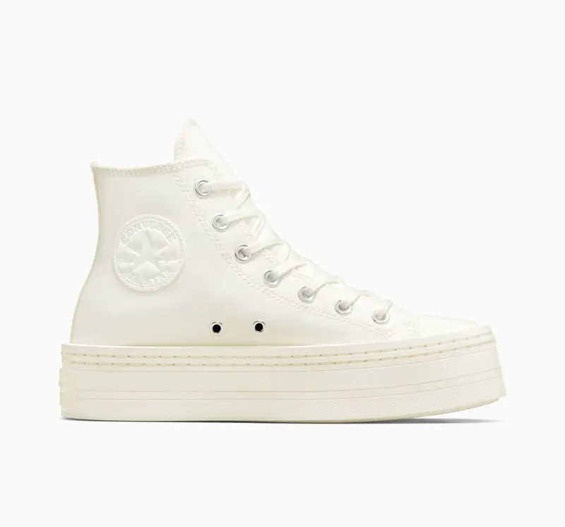Converse Chuck Taylor All Star Modern Lift Platform Canvas Egret/egret/egret