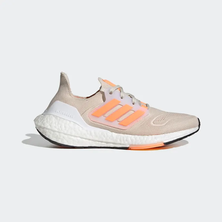 adidas ULTRABOOST 22 SCHOENEN Aluminium / Beam Orange / Core Black (GX6666)