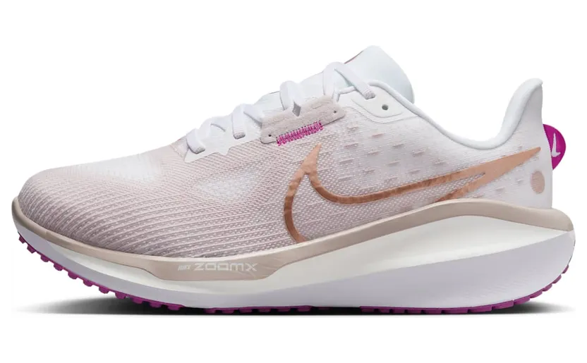 Nike Vomero 17 Platinum Violet White Hot Fuchsia Metallic Red Bronze (FN7998-007)