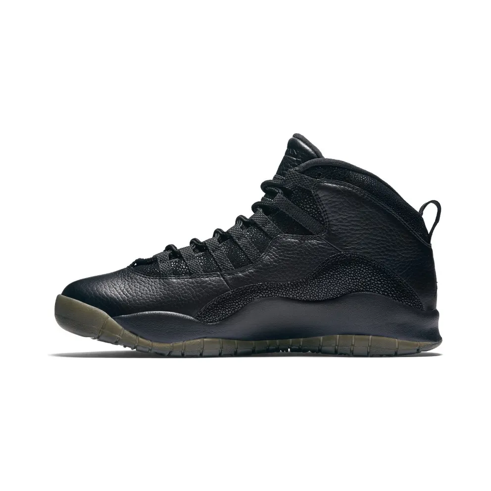 Jordan 10 Retro Drake OVO Black Black/Metallic Gold-Black (819955-030)