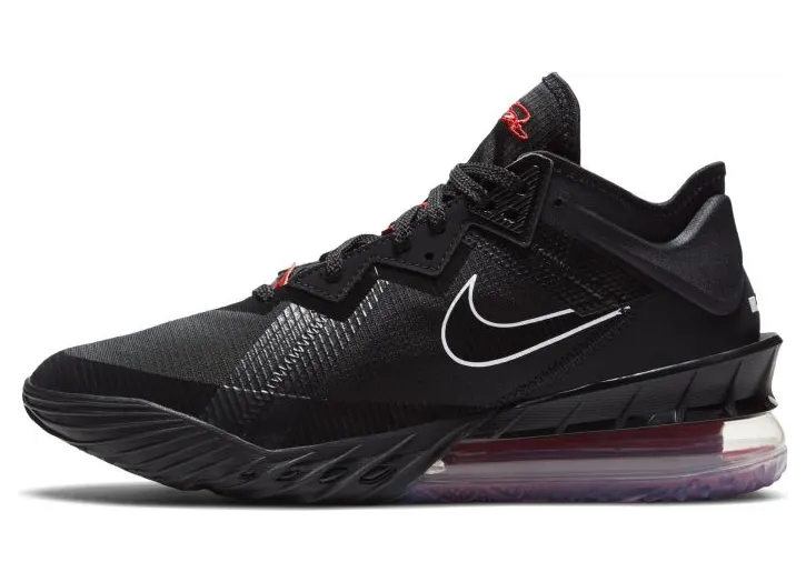 Nike Lebron 18 Low Black Red (CV7562-001)