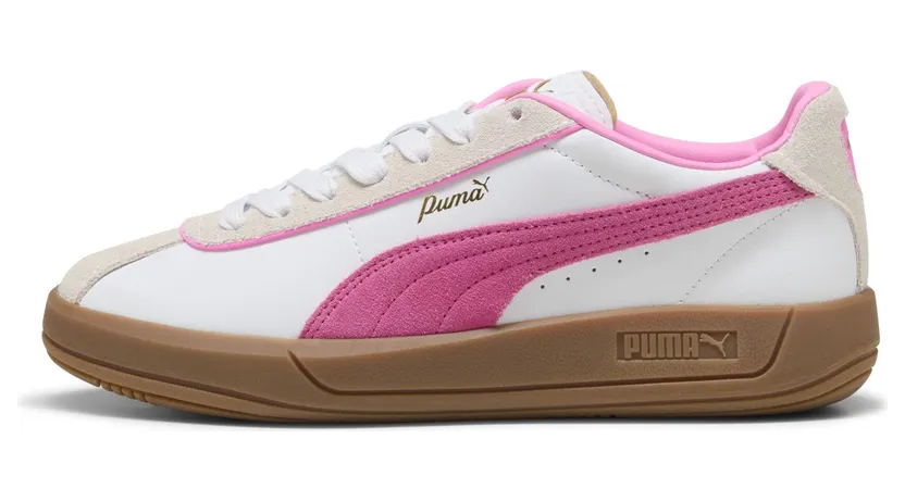 Puma Club Klassika “Puma White / Pink Pixel / Vapor Gray” (400364_07)