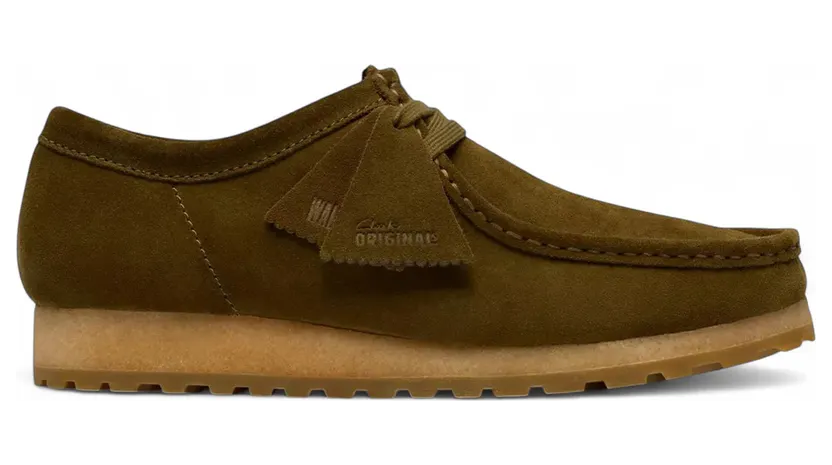 Clarks Originals Wallabee RB Olive Suede (26183094)