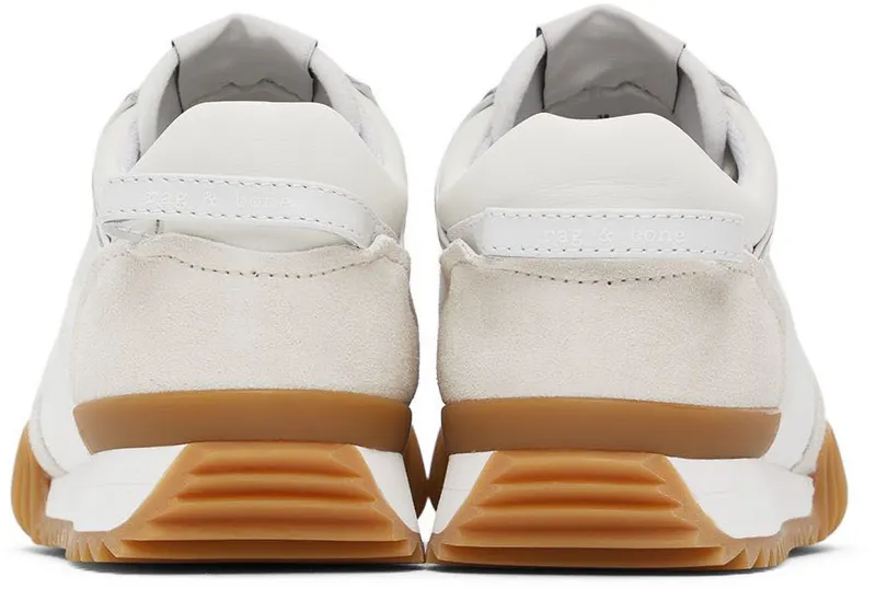 rag & bone White Retro Runner 2.0 Sneakers (WFF22PF002QB2)