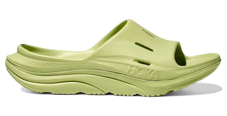 Hoka One Ora Recovery Slide 3 Honeydew (1135061-HHN)