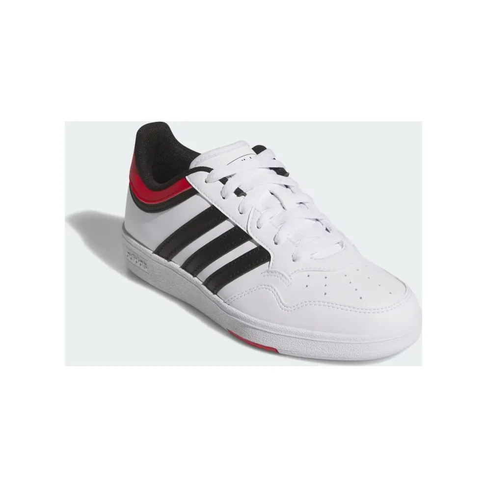 Adidas Hoops 4.0 Kids Cloud White / Core Black / Better Scarlet (JQ7852)