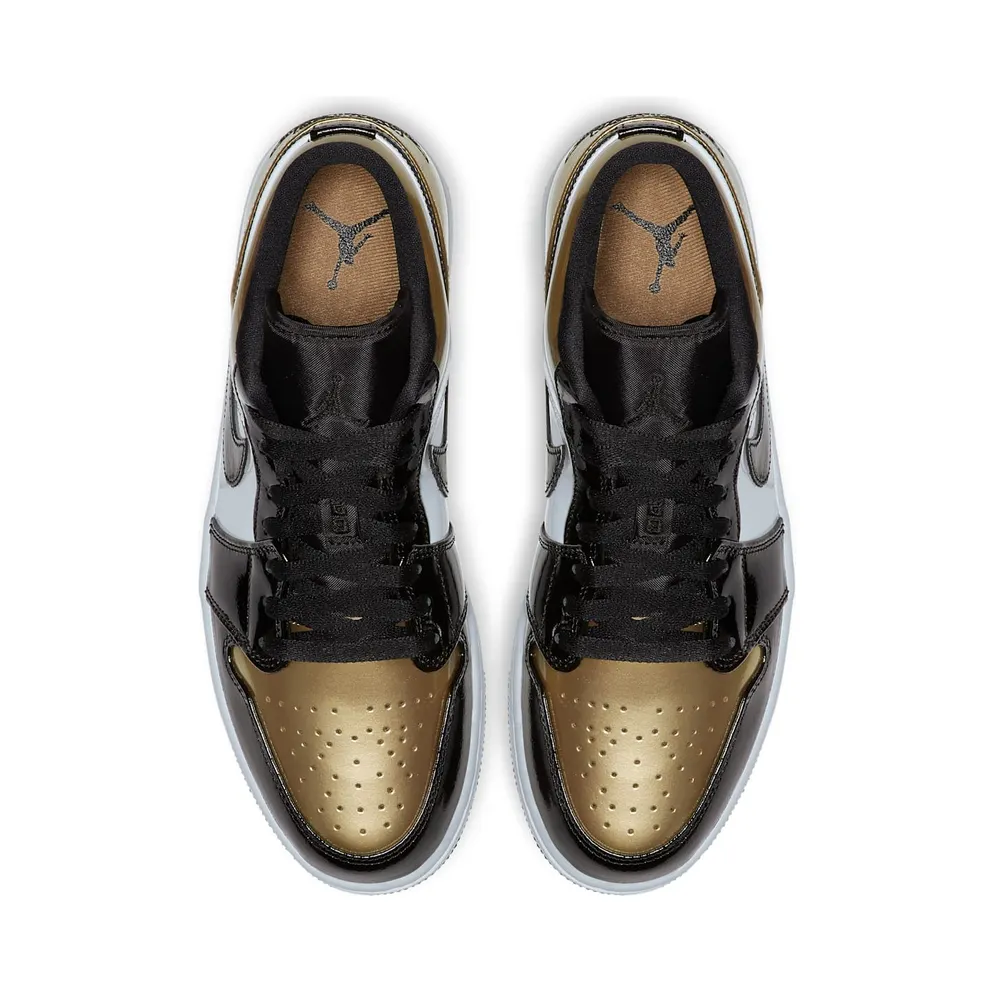 Air Jordan Nike AJ I 1 Low ‘Gold Toe’ (2019) (CQ9447-700)